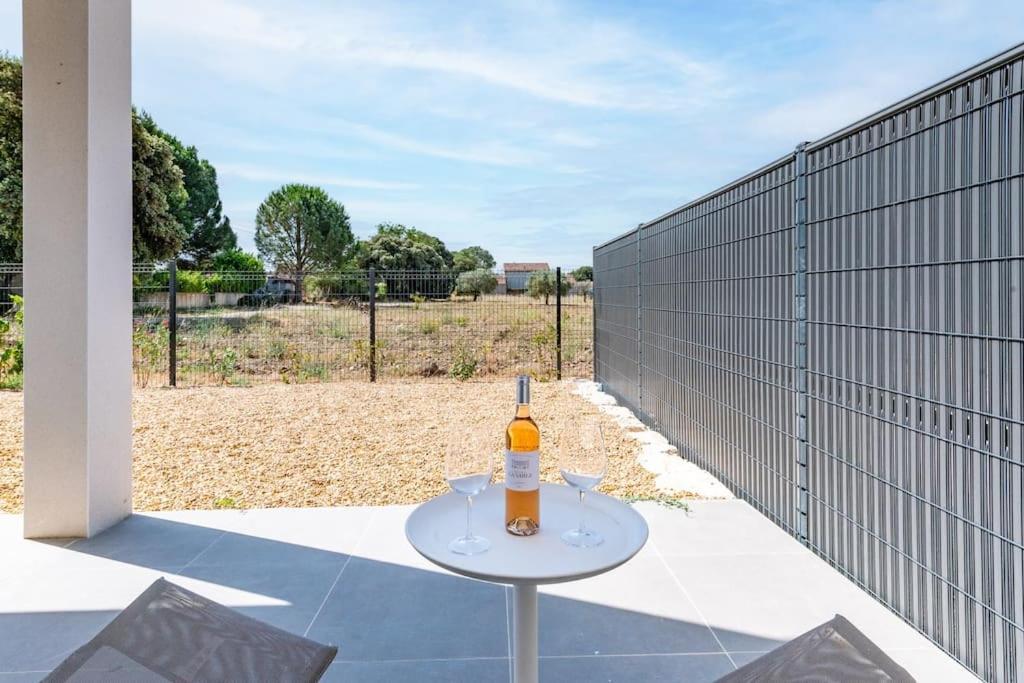 ☆ Blue Provencal Appartement ☆ Morieres-les-Avignon Luaran gambar