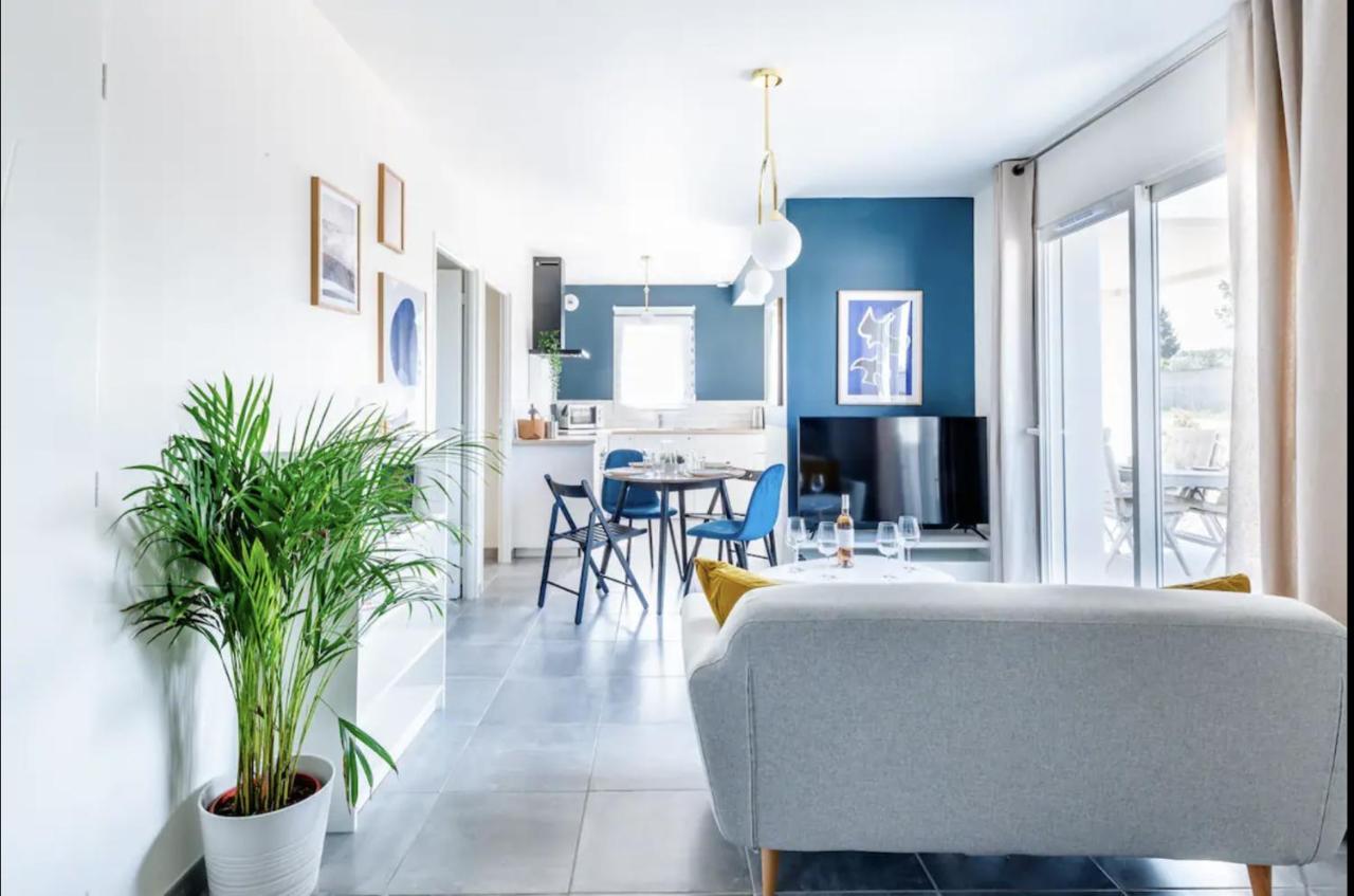 ☆ Blue Provencal Appartement ☆ Morieres-les-Avignon Luaran gambar
