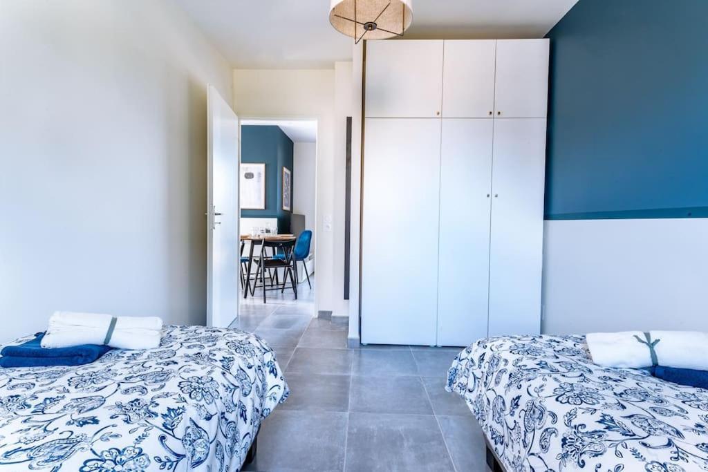 ☆ Blue Provencal Appartement ☆ Morieres-les-Avignon Luaran gambar
