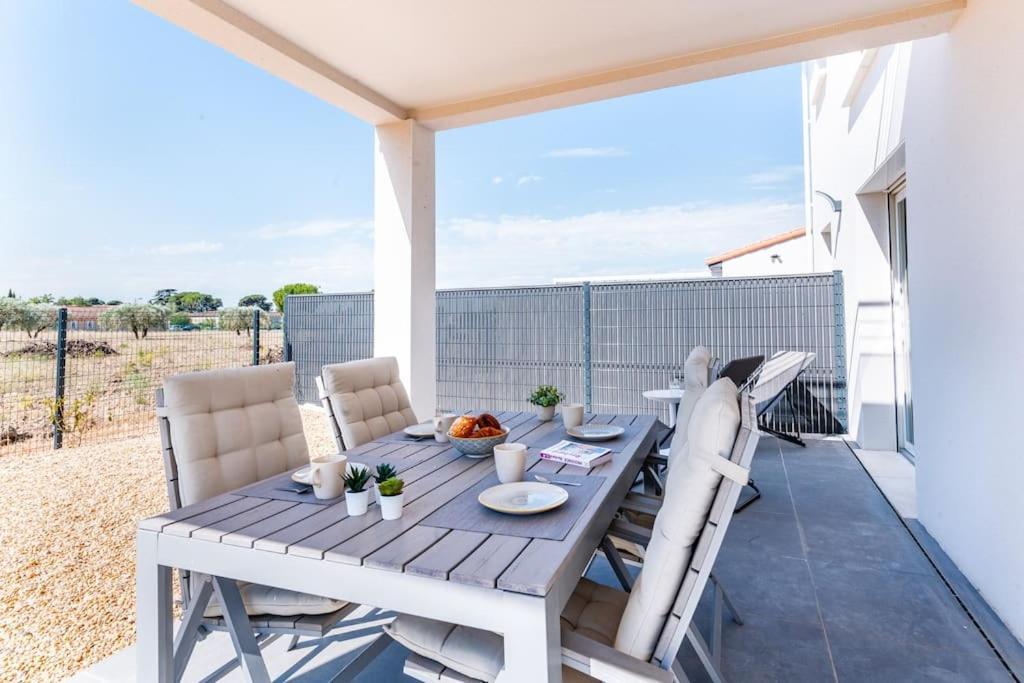 ☆ Blue Provencal Appartement ☆ Morieres-les-Avignon Luaran gambar