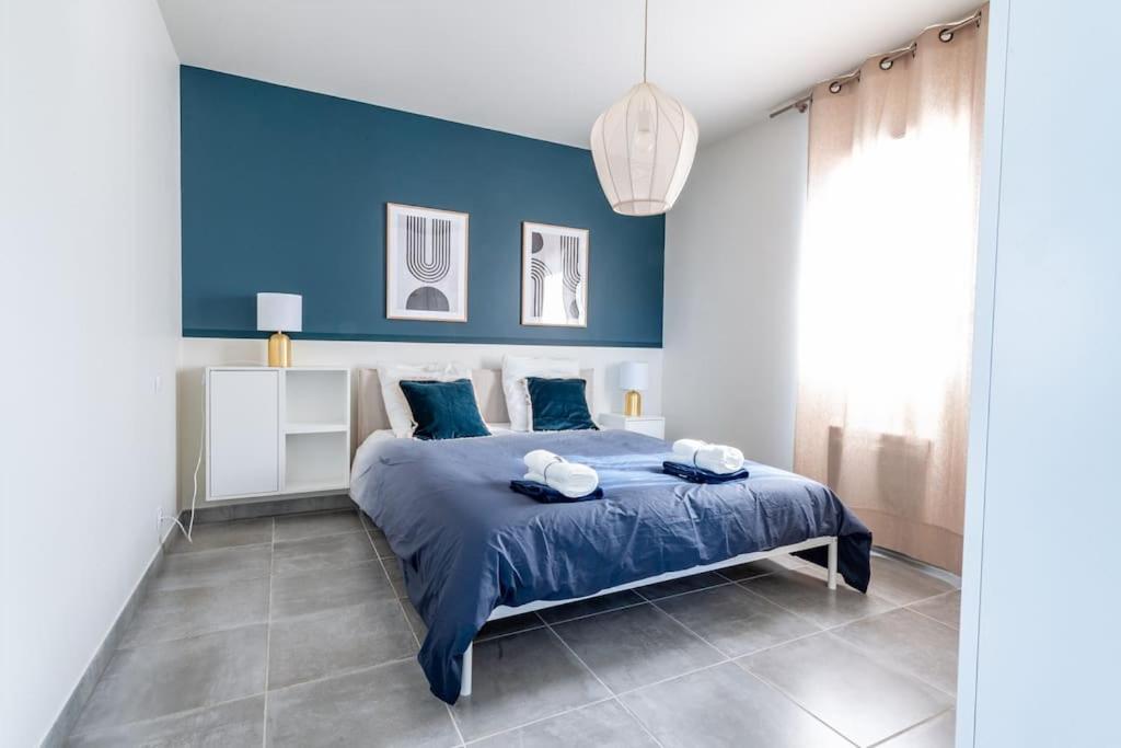 ☆ Blue Provencal Appartement ☆ Morieres-les-Avignon Luaran gambar