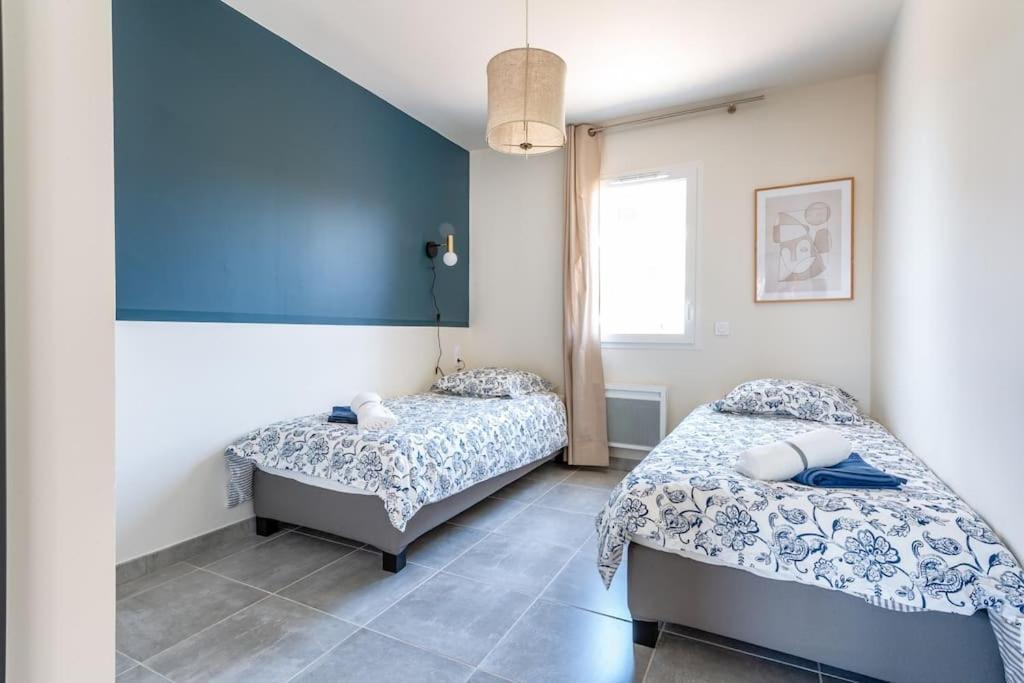 ☆ Blue Provencal Appartement ☆ Morieres-les-Avignon Luaran gambar